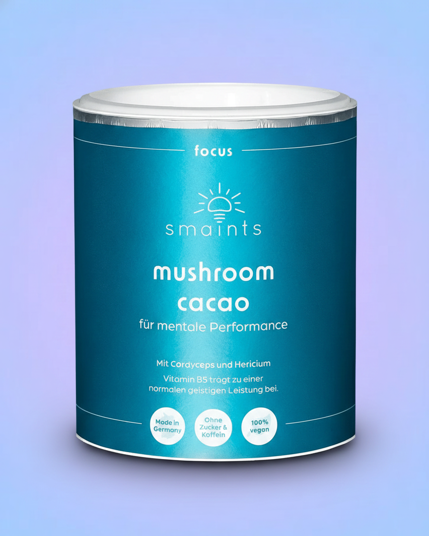 Mushroom Cacao 2.0 mit Cordyceps und Hericium 210g