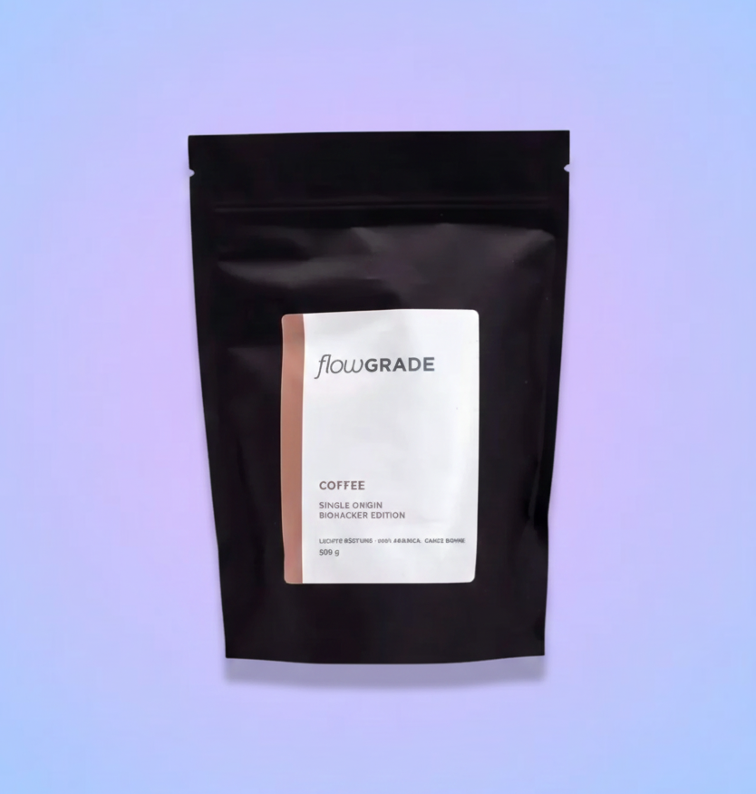 Flowgrade Coffee Biohacker Edition – Ganze Bohne – 500 g