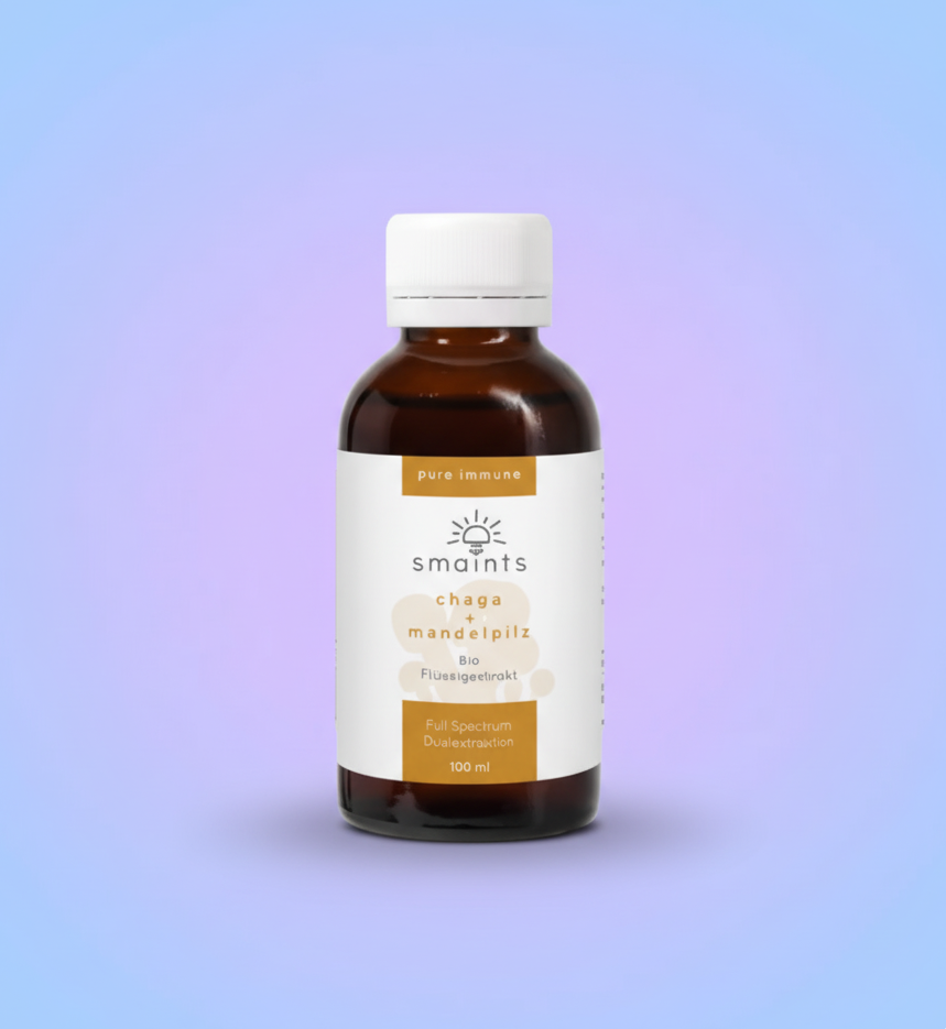 Pure Immune Flüssigextrakt mit Chaga und Agaricus