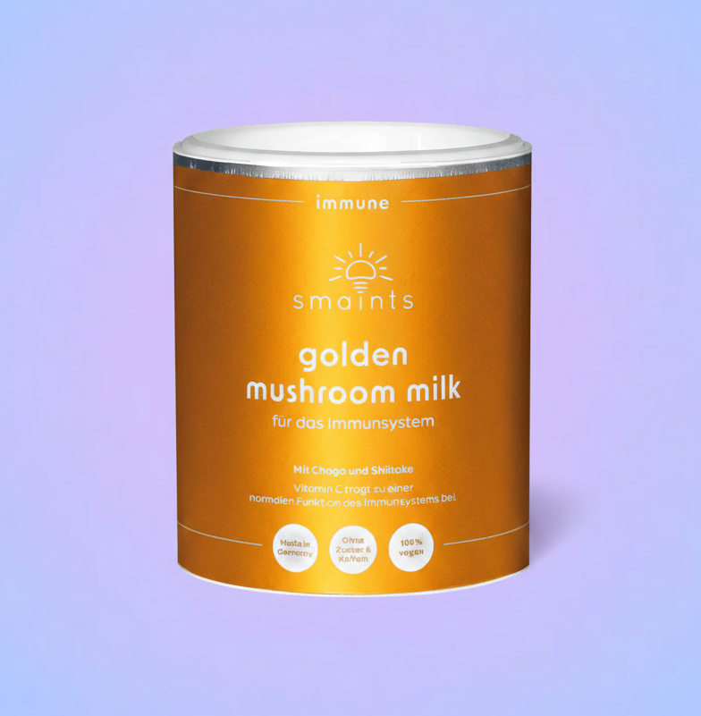 Golden Mushroom Milk 2.0 mit Chaga und Shiitake 210g