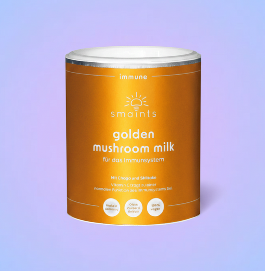 Golden Mushroom Milk 2.0 mit Chaga und Shiitake 210g