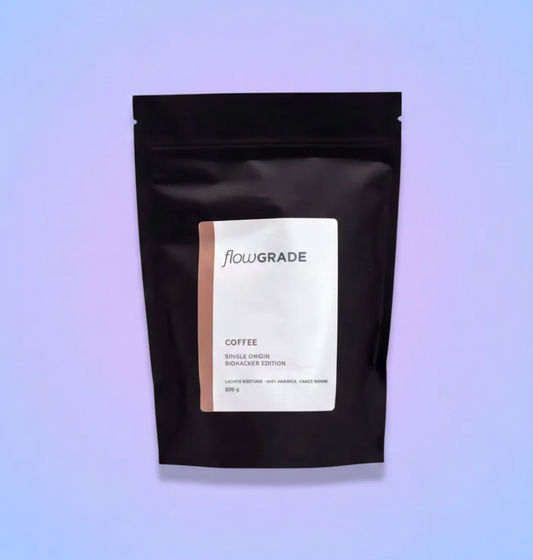 Flowgrade Coffee Biohacker Edition – Ganze Bohne – 500 g