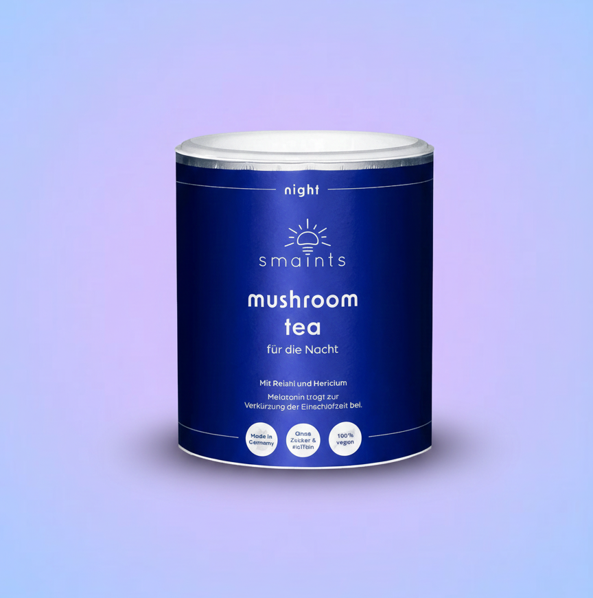 Mushroom Tea 2.0 mit Reishi und Hericium 210g