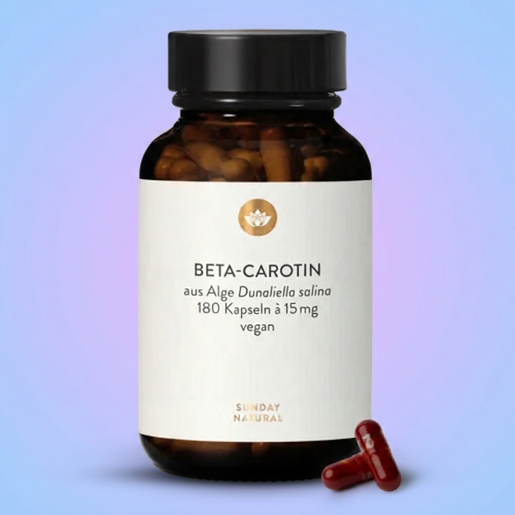 Bêta-carotène 15 mg d'algues