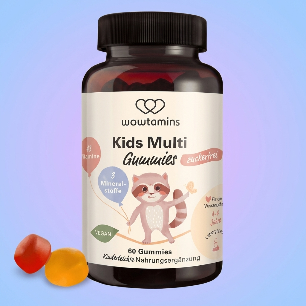 wowtamins Kids Multi Gummies sugar-free
