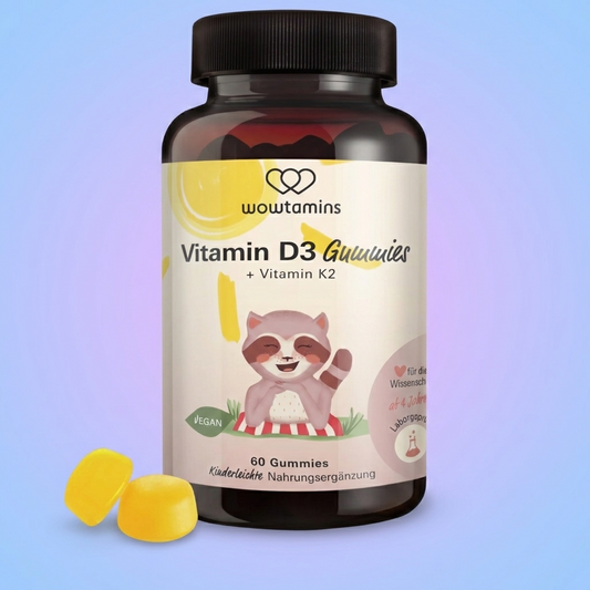 wowtamins Vitamin D3 + K2 Gummies