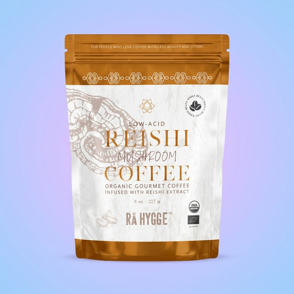Reishi Spezialitätenkaffee, ganze Bohnen, 227 g
