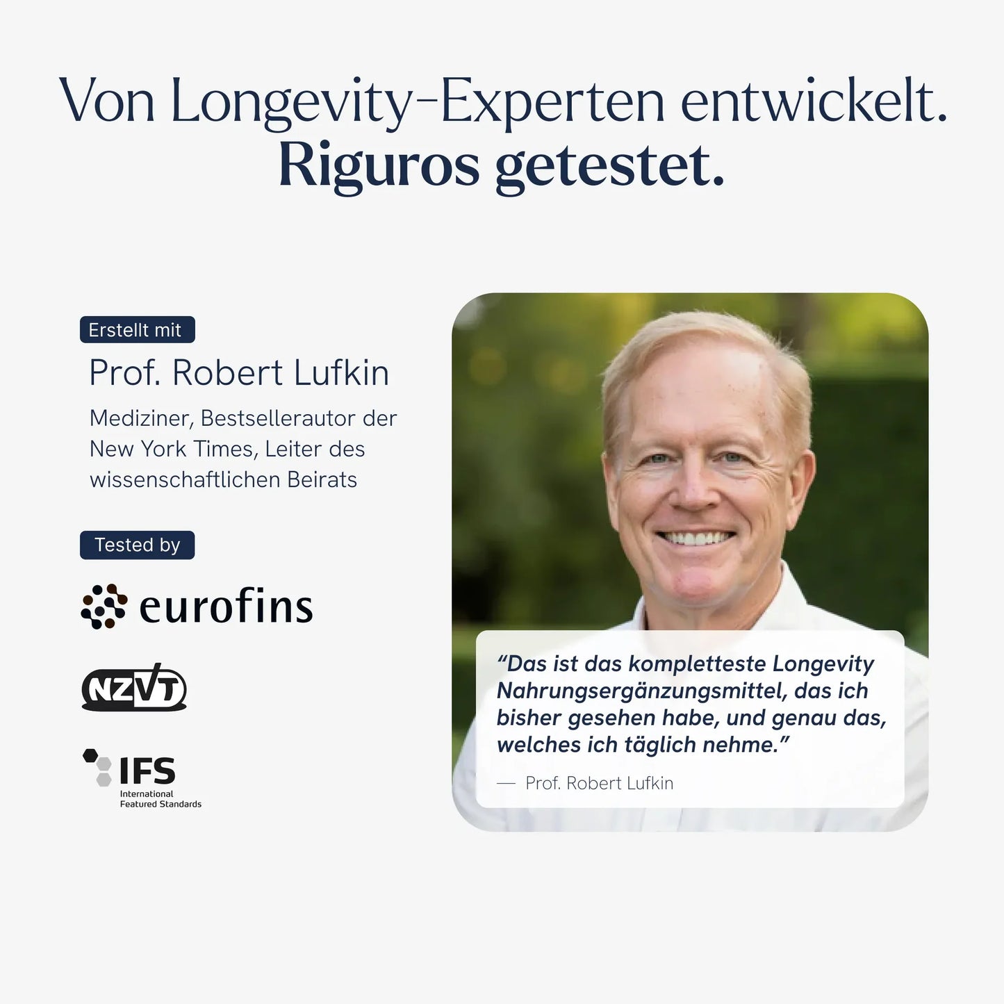 Longevity Complete (inkl. Gratis Starter-Kit)